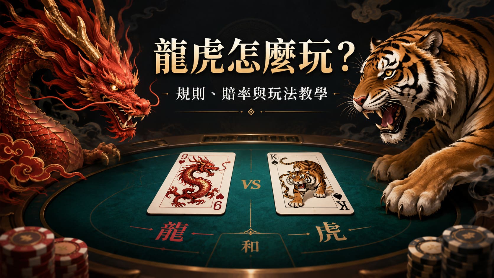 龍虎點玩?龍虎玩法、賠率、大小規則及落注攻略