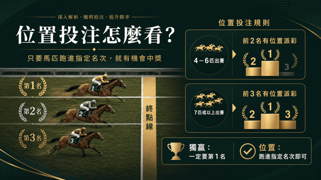 賽馬位置係乜嘢?