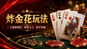 炸金花玩法教學｜三張牌點玩？牌型大小、規則同新手攻略
