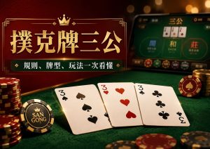 撲克牌三公點玩？三公玩法、牌型大小同新手攻略一次睇清
