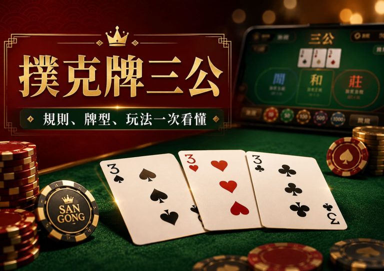 撲克牌三公點玩？三公玩法、牌型大小同新手攻略一次睇清