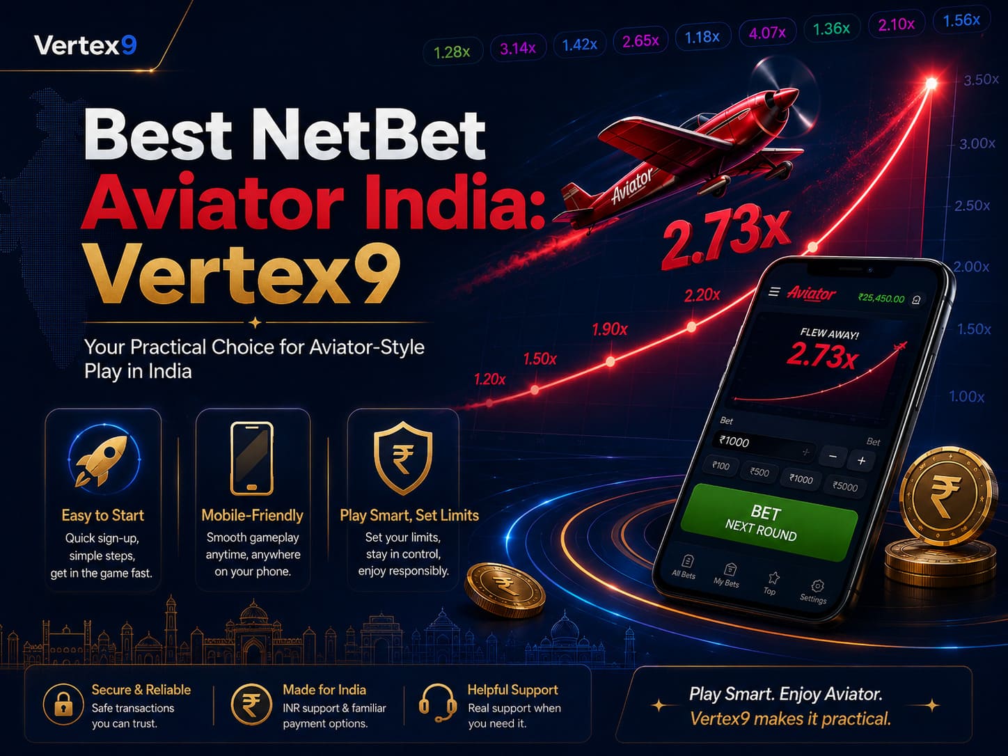 Best NetBet Aviator India: Vertex9